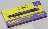 ONLINE&reg; Tintenpatronen f&uuml;r F&uuml;ller lila