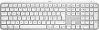 Logitech MX Keys S kabellose Tastatur - QWERTZ DE - hellgrau