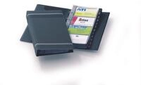 DURABLE Visitenkarten-Ringbuch anthrazit