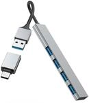 hama USB-Hub Ultra Slim 4Ports