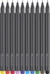 FABER-CASTELL Finepen Grip Fineliner 0.4 mm Mehrfarbig