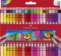 FABER-CASTELL Filzstifte Mehrfarbig 1.0 + 3.0 + 5.0 mm