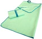 Dyckhoff Mikrofaserhandtuch mit Rei&szlig;verschluss 120 x 60 cm mint