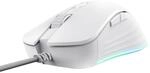 Trust GXT924W Ybar+ Hochleistungsf&auml;hige Gaming-Maus - Wei&szlig;