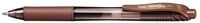 Pentel Gelschreiber 0.35 mm, Schreibfarbe: Braun