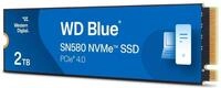 WD Blue SN580 SSD - 2 TB - intern - M.2 2280 - PCIe 4.0 x4 (NVMe)