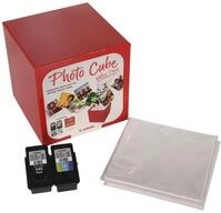 Canon PG-540 + CL-541 schwarz, color Druckerpatronen + Fotopapier, 2er-Set