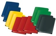 VELOFLEX Sammelmappen DIN A4 rot, blau, gelb, gr&uuml;n, schwarz 12 St.