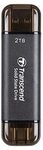Transcend ESD310C Externe SSD 2 TB, schwarz