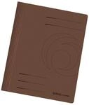 herlitz Schnellhefter DIN A4 Stabiler Manila-Karton braun
