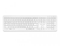 DeLOCK kabellose Tastatur - QWERTZ Deutsch - wei&szlig;