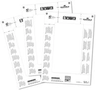 DURABLE Einsteckschilder f&uuml;r Namensschilder Badgemaker 21,0 x 6,1 cm