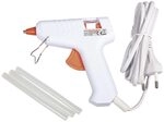 Rayher Mini mit Niedrigtemperatur Hei&szlig;klebepistole wei&szlig;