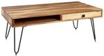 WOHNLING WL1.514 Couchtisch BAGLI Massivholz Akazie 60 cm x 110 cm x 40 cm