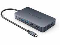 Hyper® HyperDrive Dual HDMI 10-in1 Travel Dock für M1 MacBook (silicon Motion)