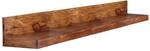 WOHNLING WL1.580 Wandregal MUMBAI Sheesham 160 cm x 24 cm x 17 cm