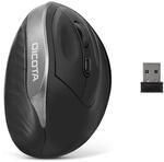 DICOTA drahtlose ergonomische Maus RELAX