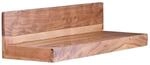 WOHNLING WL1.575 Wandregal MUMBAI Akazie 80 cm x 24 cm x 17 cm