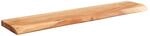 WOHNLING WL5.974 Wandregal mit Baumkante Akazie 115 cm x 25 cm x 4 cm