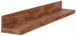 WOHNLING WL1.578 Wandregal MUMBAI Sheesham 140 cm x 24 cm x 17 cm