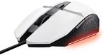 Trust Gaming GXT 109W Felox Beleuchtete Gaming-Maus - Wei&szlig;