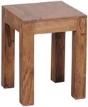 WOHNLING WL1.588 Beistelltisch MUMBAI Massiv-Holz Sheesham 35 cm x 35 cm x 45 cm