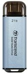 Transcend ESD300 Externe SSD 2 TB, blau
