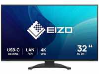 EIZO EV3240X-BK, EIZO FlexScan EV3240X-BK Monitor 80 cm (32 ") - schwarz 4K-UHD, IPS,