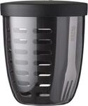 MEPAL Speisebeh&auml;lter Fruitpot Ellipse, nordic black, 0,6 l
