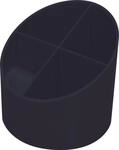 helit Stiftehalter 11,0 x 11,0 x 10,5 cm schwarz