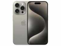 Apple MTVF3ZD/A, Apple iPhone 15 Pro 1TB Titanium natur 6,1 " Super Retina XDR