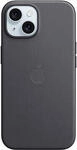 Apple Feingewebe Case mit MagSafe f&uuml;r Apple iPhone 15 Plus, schwarz