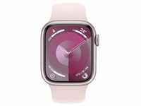 Apple MR9G3QF/A, Apple Watch Series 9 (GPS) 45mm Aluminiumgehäuse pink, Sportband
