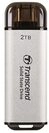 Transcend ESD300 Externe SSD 2 TB, silber