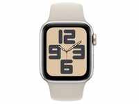 Apple MR9V3QF/A, Apple Watch SE (GPS) 40mm Aluminiumgehäuse polarstern, Sportband