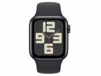 Apple MR9X3QF/A, Apple Watch SE (GPS) 40mm Aluminiumgehäuse mitternacht, Sportband