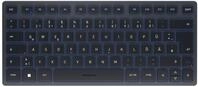 Cherry Tastatur kabellos KW7100 MINI BT schieferblau