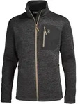 Deerhunter Strickfleecejacke Sarek Knitted, dark grey melange, M