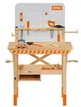 Stihl Kinderwerkbank aus Holz