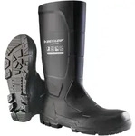 Dunlop Sicherheits-Gummistiefel Acifort Jobguard S5, schwarz, 37