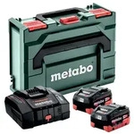 Metabo Basis-Set 2x LiHD 8,0 Ah, ASC 290 und Metabox 145