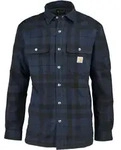 Carhartt Flanellshirt Heavyweight Sherpa-Lined, braun, XXL