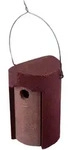 Holzbeton Nisth&ouml;hle 1B, Flugloch 32 mm, braun