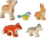 Holztiger Waldtiere-Set