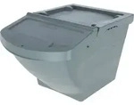 Kerbl Futterbox 60 Liter mit Deckel, 58 x 39 x 49 cm (L x B x H)
