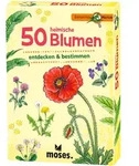 Moses Kartenspiel 50 heimische Blumen