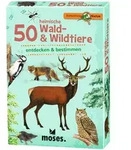 Moses Kartenspiel 50 heimische Wald- & Wildtiere