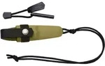 Morakniv Messer Eldris mit Halsband und Feuerstein, gr&uuml;n