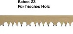 Ersatzs&auml;geblatt Bahco 23 f&uuml;r frisches Holz