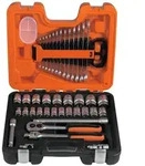Bahco Steckschl&uuml;sselsatz 1/2" + Ring-/Maulschl&uuml;ssel, Inhalt 40 Teile